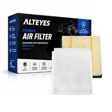 Engine Air Filter  Cabin Air Filter Combo Set For 2015-2023 Ford F150 Pickup