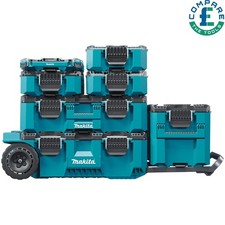 Makita MAKTRAK 7 Piece Rolling Tool Chest with Tool Boxes & Organiser Set