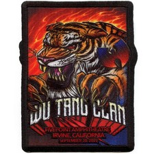 Wu-Tang Clan Irvine California Patch Music Rap Group Sublimated Embroidered Iron