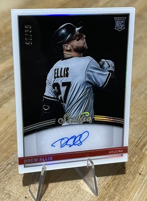 Drew Ellis /25 STUDIO SILVER ROOKIE AUTO SP 2022 Chronicles Diamondbacks *