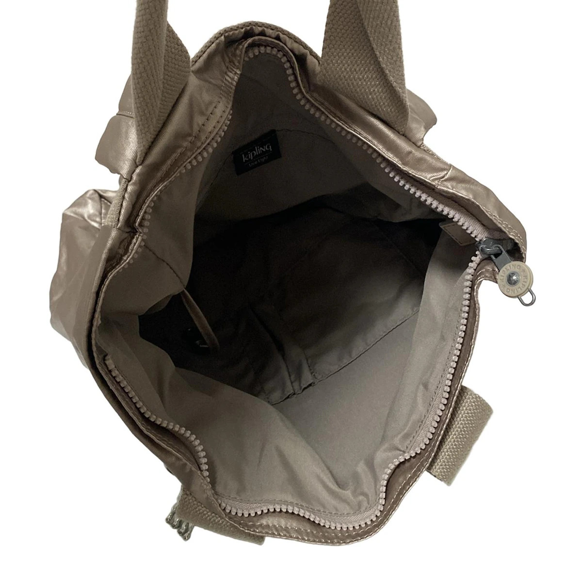 Kipling - Beige Nylon Backpack - image 7