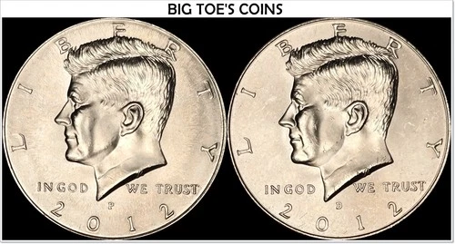 2012 P&D NIFC KENNEDY HALF DOLLARS, VERY BEAUTIFUL COINS, FAST SHIPPING