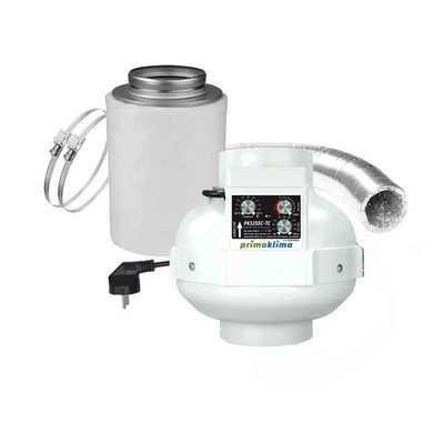 Prima Klima Premium Abluftset 680 m³/h 125mm -  EC-Motor temperaturgesteuerte...