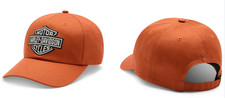 Harley Davidson Baseball Cap / Baseball Cap Model B&S Orange #97630-26VM
