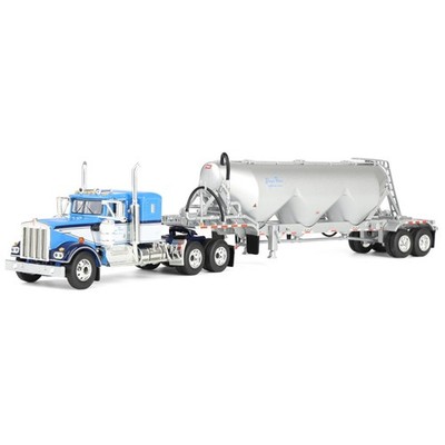 DCP 1/64 Kenworth W900A Heil 3-Hopper Pneumatic Tanker Shupe Bros 60-2163
