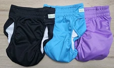 3pk Wegreeco Washable Reusable Premium Dog Diapers, Large