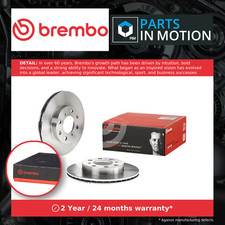 2x Brake Discs Pair Vented fits HONDA JAZZ Mk2, Mk3 1.3 Front 2002 on 231mm Set