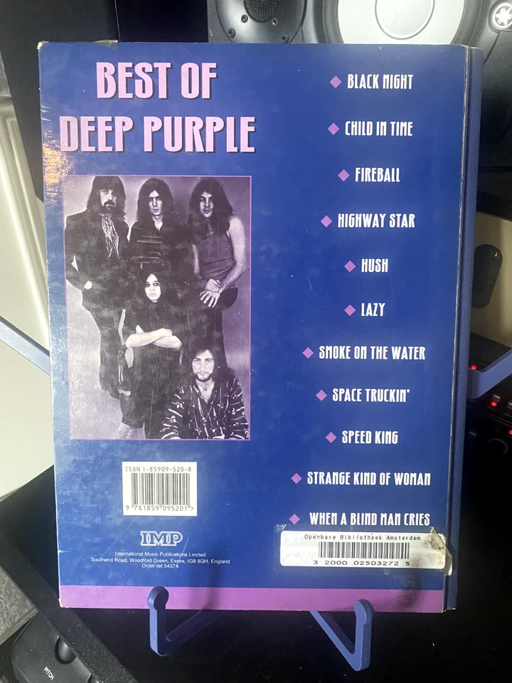 BEST OF DEEP PURPLE - TAB, STANDARD, CHORDS + LYRICS tablature - Image 2 of 2