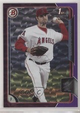 2015 Bowman Prospects Purple Ice 35/50 Tyler DeLoach #BP46 g9j