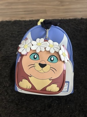 Loungefly Disney Mini Backpack Alice in Wonderland Cosplay with Dinah Wallet