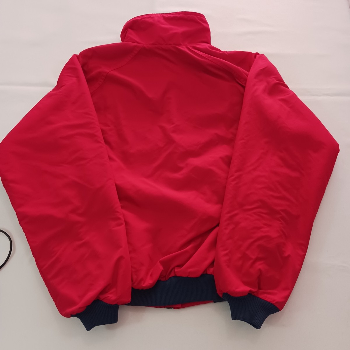 Vintage 80s Patagonia Fleece Lined Mens Red Shelled Synchilla