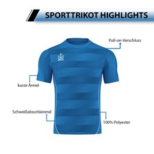 OMKA Trikot Teamsport Teamwear Fussballtrikot Fantrikot Shirt Jersey