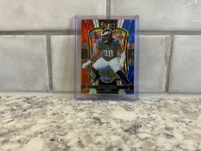 2025 Select Football - Premier Red / Blue Prizm - Jalen Carter Eagles # 191