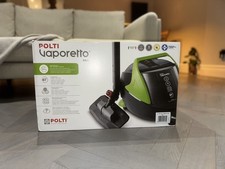 Polti Vaporetto Pro 95_Turbo Flexi 1100W Steam Cleaner - Black/Green