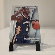 Russ Smith 2014-15 Panini Prizm Silver Holo RC #288 PELICANS Basketball Card 