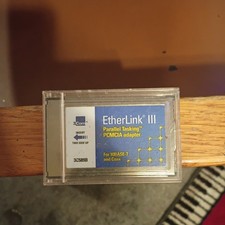 3Com EtherLink III PCMCIA Ethernet LAN PC Card 3C589 without Dongle Cable