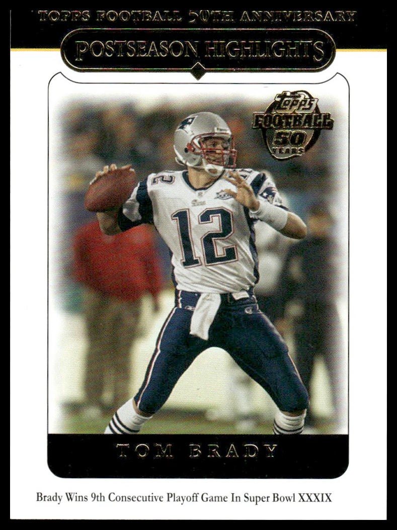 2005 Topps 1st Edition Tom Brady #360 New England Patriots
