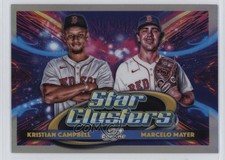 2025 Topps Cosmic Chrome Star Clusters Kristian Campbell Marcelo Mayer 1s6x