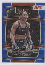 2022 Panini Select UFC Concourse Blue Prizm Taila Santos #50 02zw