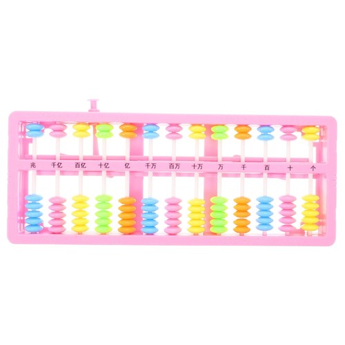 Navaris Boulier Enfant Bébé - Abaque En Bois Pour Apprendre à Compter Avec Cube D'Activité Alphabet Anglais - Jouet Montessori Mathématique