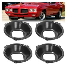 Hecasa 4 Pcs Headlight Buckets Compatible With 1964-1972 Chevrolet Chevy Chev... Hecasa 4 Pcs Headlight Buckets Compatible With 1964-1972 Chevrolet Chevy Chev...