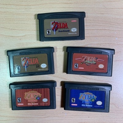 Zelda The Minish Cap/Link's Awakening DX/Four Swords/Oracle of Ages/Seasons USA