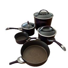 Circulon Symmetry 8 Pc Set Pans Hard Anodized...