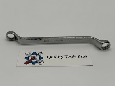 Snap-On NEW XO2022 USA 5/8'' x 11/16'' 12 Point Deep Offset Box Wrench