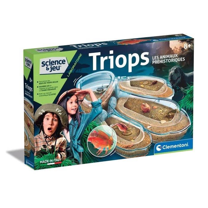Kit élevage Triops pour initier les enfants à la biologie