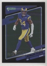 2021 Panini Donruss Press Proof Black 1/10 Leonard Floyd #145 2qw