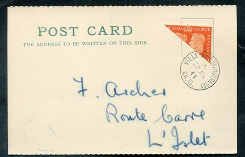 Guernsey II Stamp (y81164) Middle Left Division
