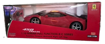 Ferrari 458 Italia 1:10 Red Model Car - AMEX PROMO- NEW IN PROMO BOX - image 1 of 4