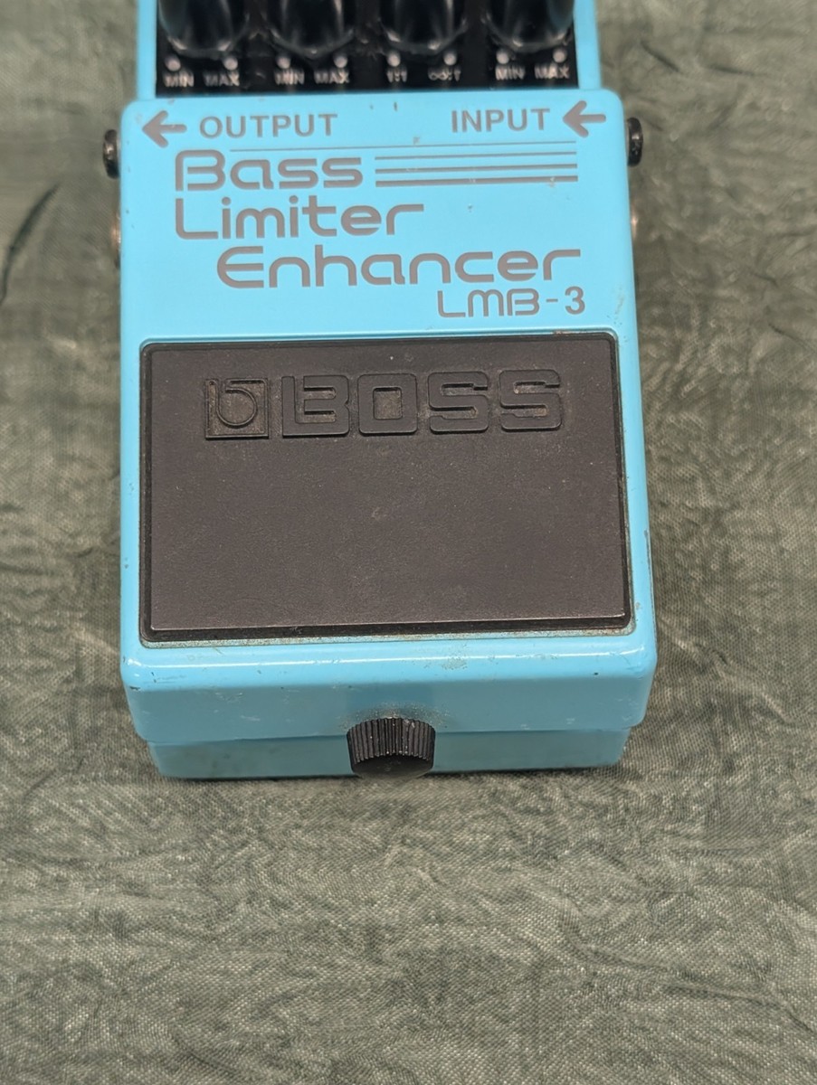 Vintage Boss Bass Limiter Enhancer LMB-3 Bass Guitar Effects Pedal