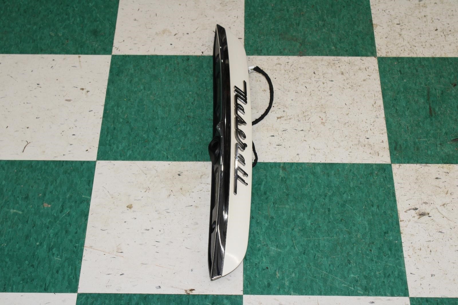Maserati Ghibli 2014-2017 Rear Trunk lid panel White