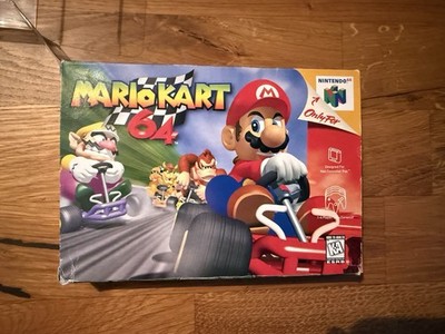 N64 Nintendo 64 Mario Kart 64 NTSC USA Sammlung OVP