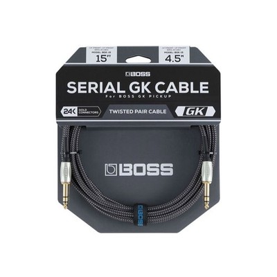 Boss BGK-15 15ft TRS Digital Audio Cable for Synth Pickup - *BRAND NEW* A5