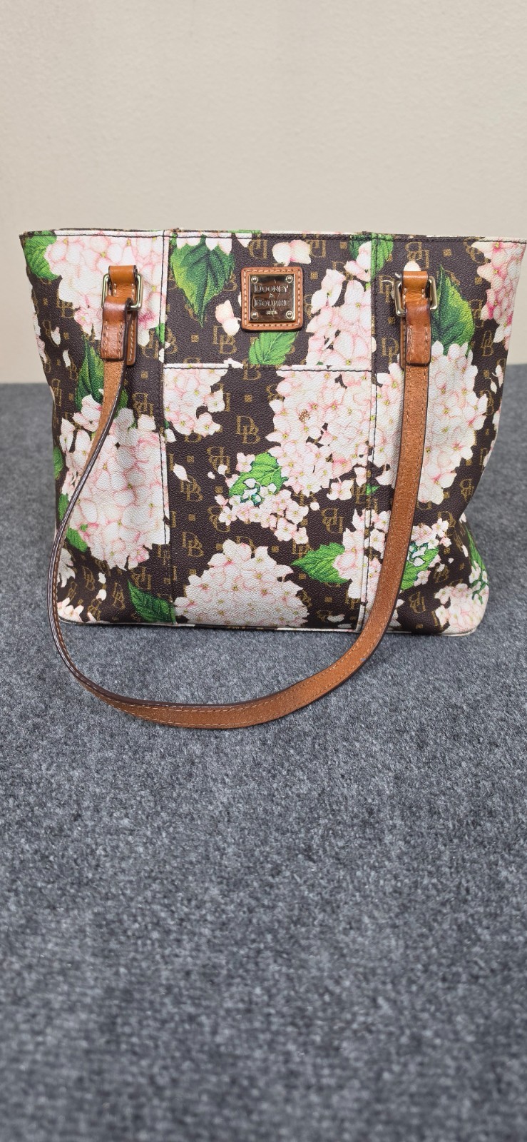 Dooney & Bourke Hydrangeas Monogram Shoulder Bag - image 2