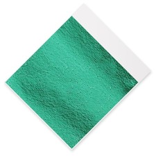 Imitation Gold Leaf Sheets Crafting Painting 12 Colors 3.15x3.35 Inch Cyan
