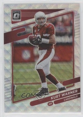2021 Panini Donruss Optic Wave Prizm 42/299 Kurt Warner #181 HOF y8h