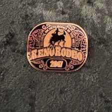 2017 Reno Rodeo Bucking Horse Pin Double Fastener - New!!!