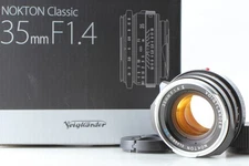 [Unused] Voigtlander Nokton Classic 35mm F1.4 SC Lens VM From JAPAN