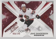 2022-23 SPx Radiance F/X Rookies Red 56/249 Jake Sanderson #RFX-89 0hv