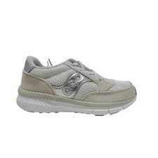 Saucony Jazz Lite Girls Silver Grey Lace Up Sneakers Little Kid Size 3 NWB