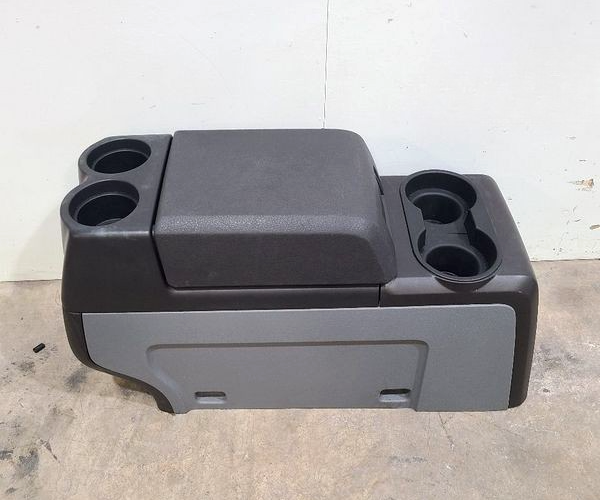2011-2014 Ford F-150 Front Floor Center Console Assembly Black OEM