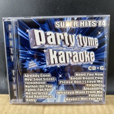 Party Tyme Karaoke Super Hits 14 CD, MULTIPLE CD'S SHIP FREE 