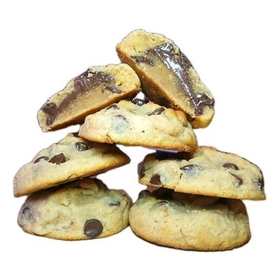KETO Dark Chocolate Cookies - Half Dozen - 2 oz Per Cookie - Sugar & Gluten Free