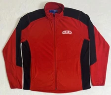 Womens Size Small HEB Grocery Fleece Zip Up Jacket With Pockets FREE SHIPPING