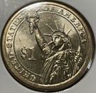 2007 James Madison $1 Dollar Coin BU — photo 2