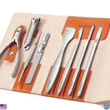 MR.GREEN 8-Piece Pedicure Knife Set - Stainless Steel Toenail Clippers & Tools