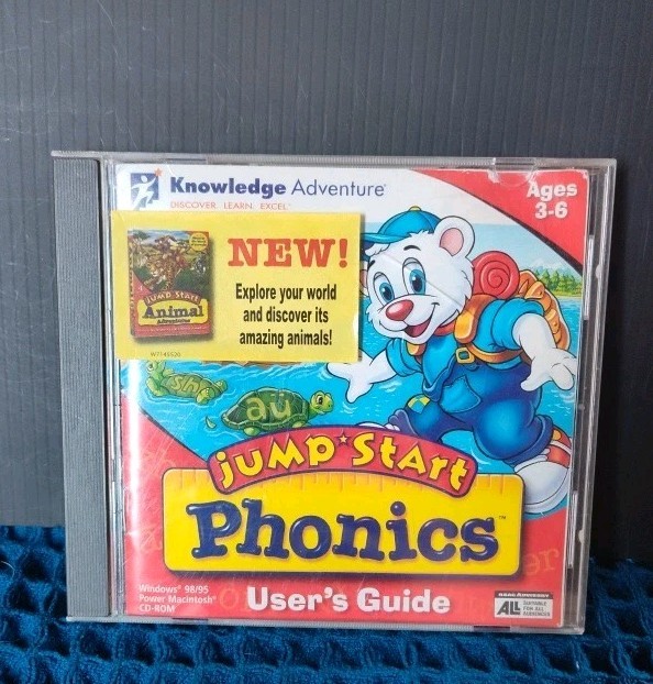 JumpStart Phonics (Windows/Mac, 2000) Educational Game Ages 3-6 | eBay